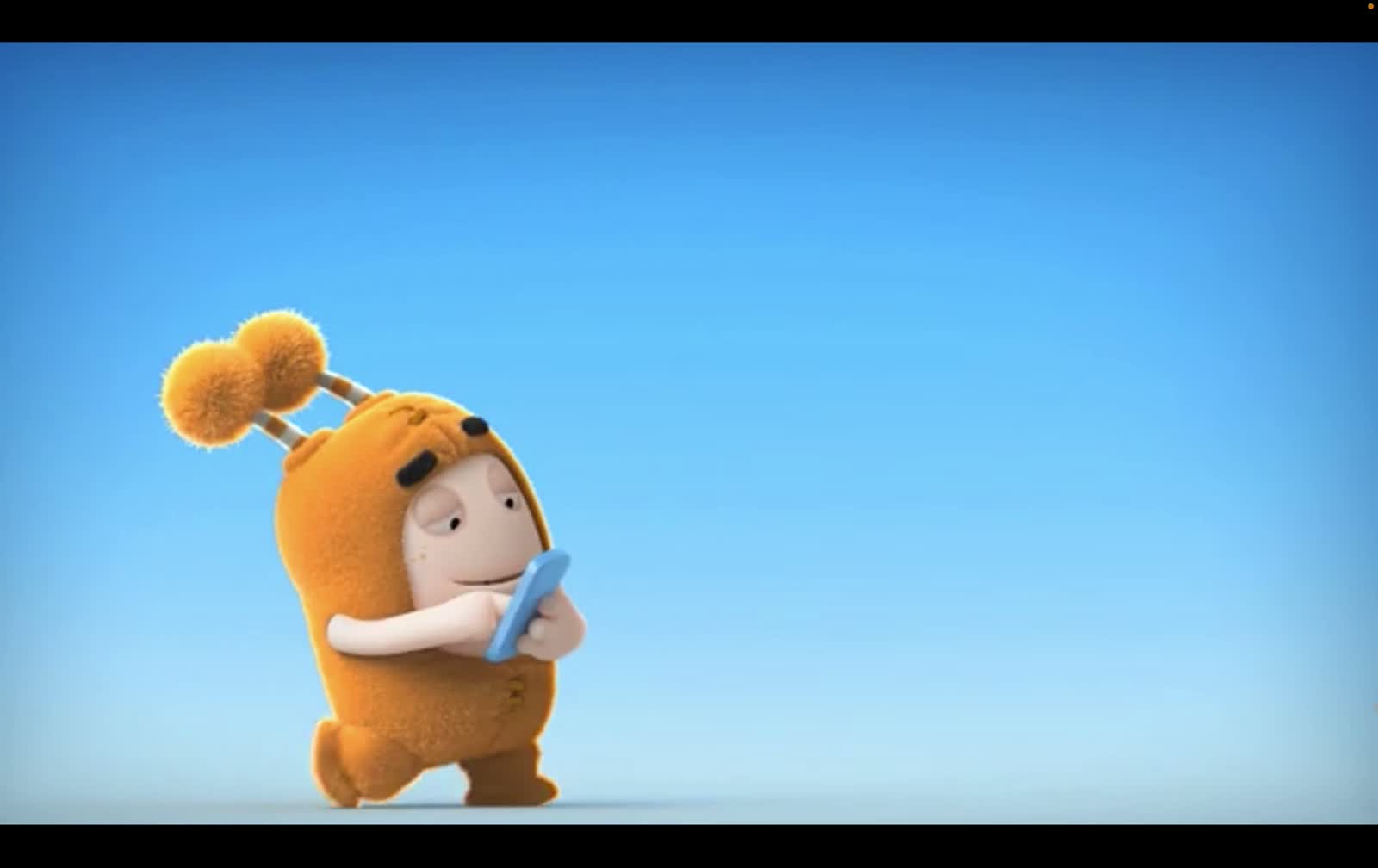A scene from the TextMyAI video